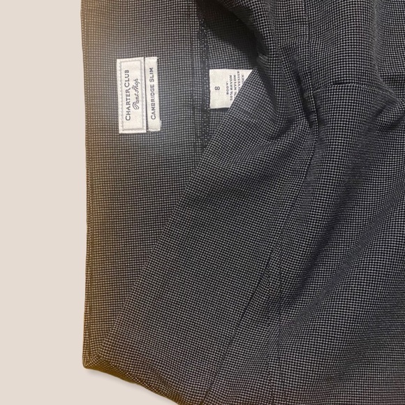 CHARTER CLUB trouser pants career slacks 8 - Picture 6 of 6